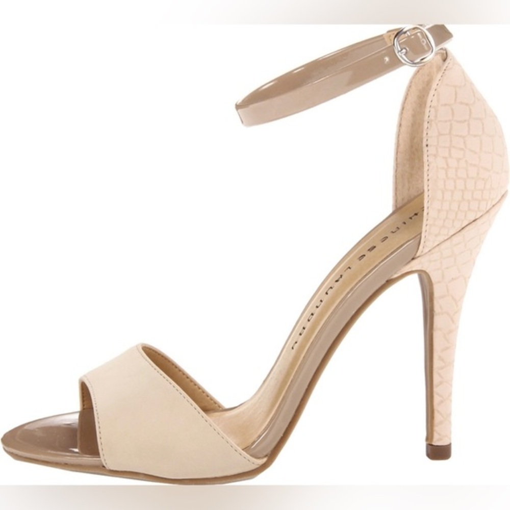 🟠NWT CHINESE LAUNDRY Lucky Charm Slingback Sandal in Cream Sz 11